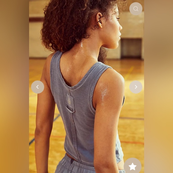 FREE PEOPLE Movement Back To Basics Tank Top- S - Picture 2 of 7